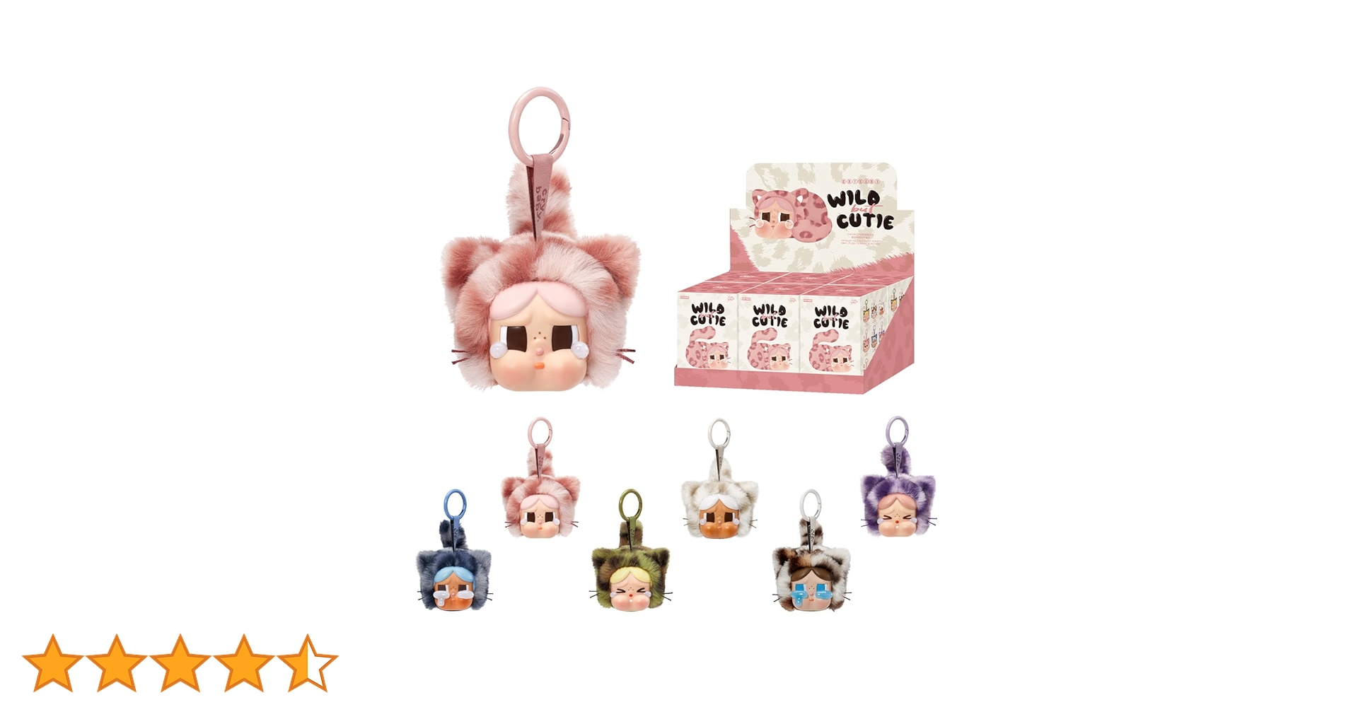 POP MART Crybaby Wild but Cutie Series - Vinyl Plush Pendant Anime